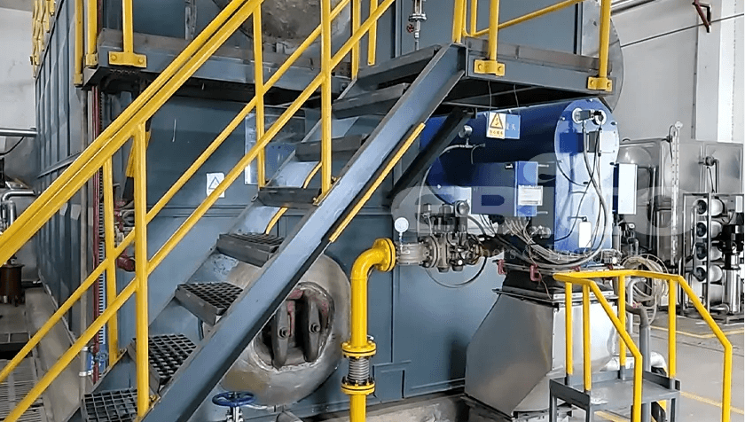 欧保为四川维达纸业提供10吨蒸汽锅炉燃烧器低氮改造项目