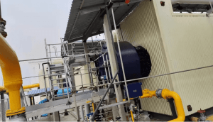 欧保为中电（成都）配套2×40吨/时燃烧器分布式能源项目