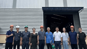 泰国化工客户定制氢气燃烧器项目